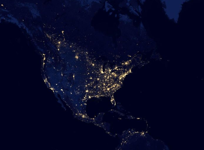 Earth at Night image